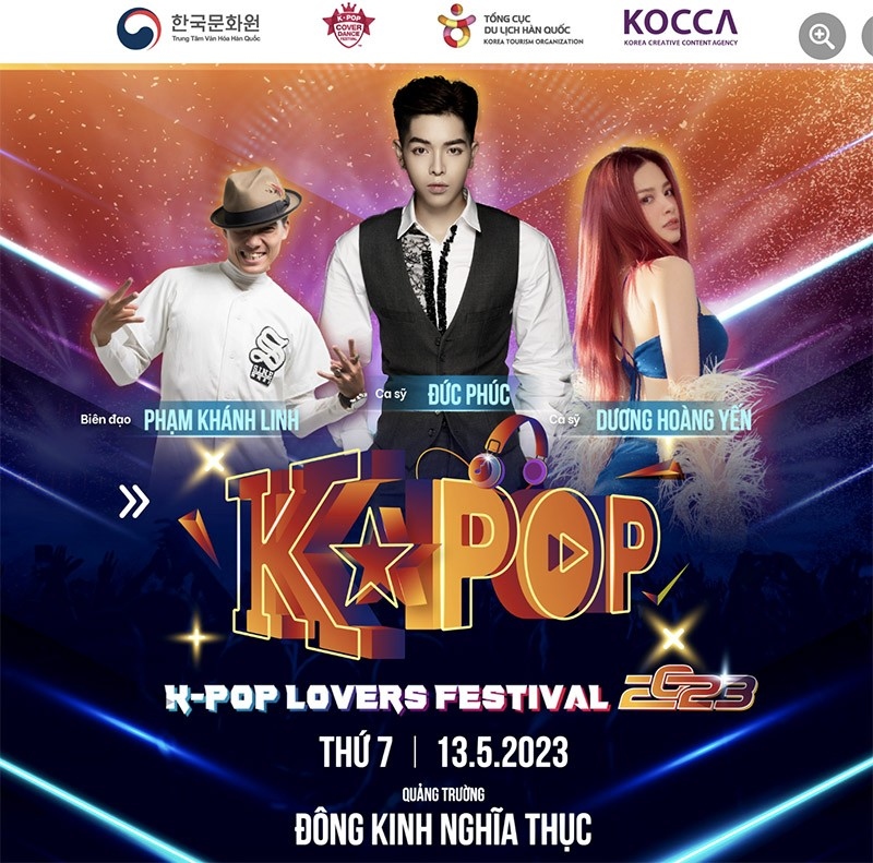 hanoi to host k-pop lovers festival 2023 picture 1