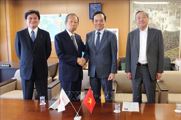 deputy pm tran luu quang pays working visit to japan picture 2