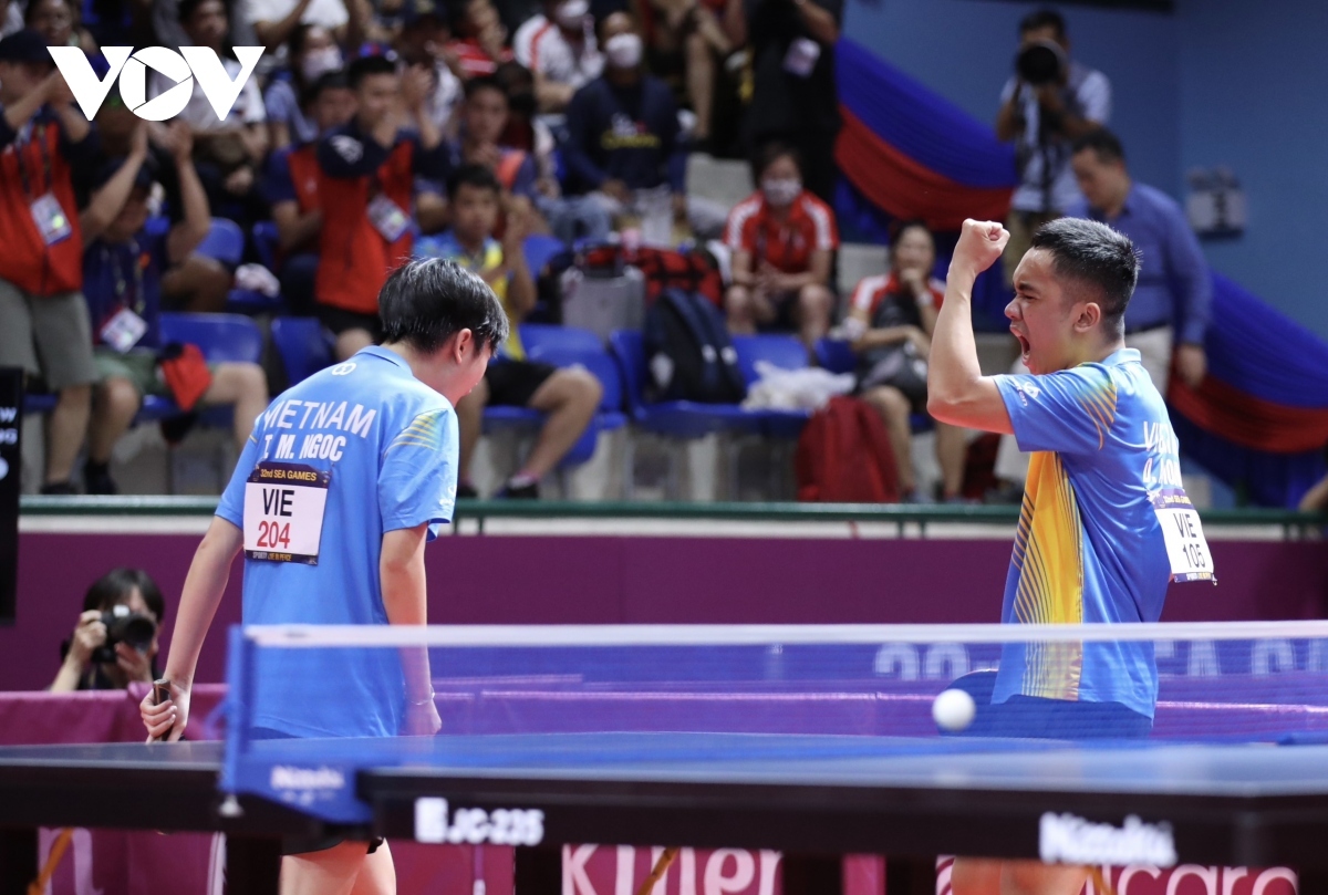 vietnamese duo make table tennis history at sea games 32 picture 6
