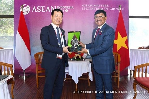 vietnam, indonesia strengthen cooperation in information, communications picture 1