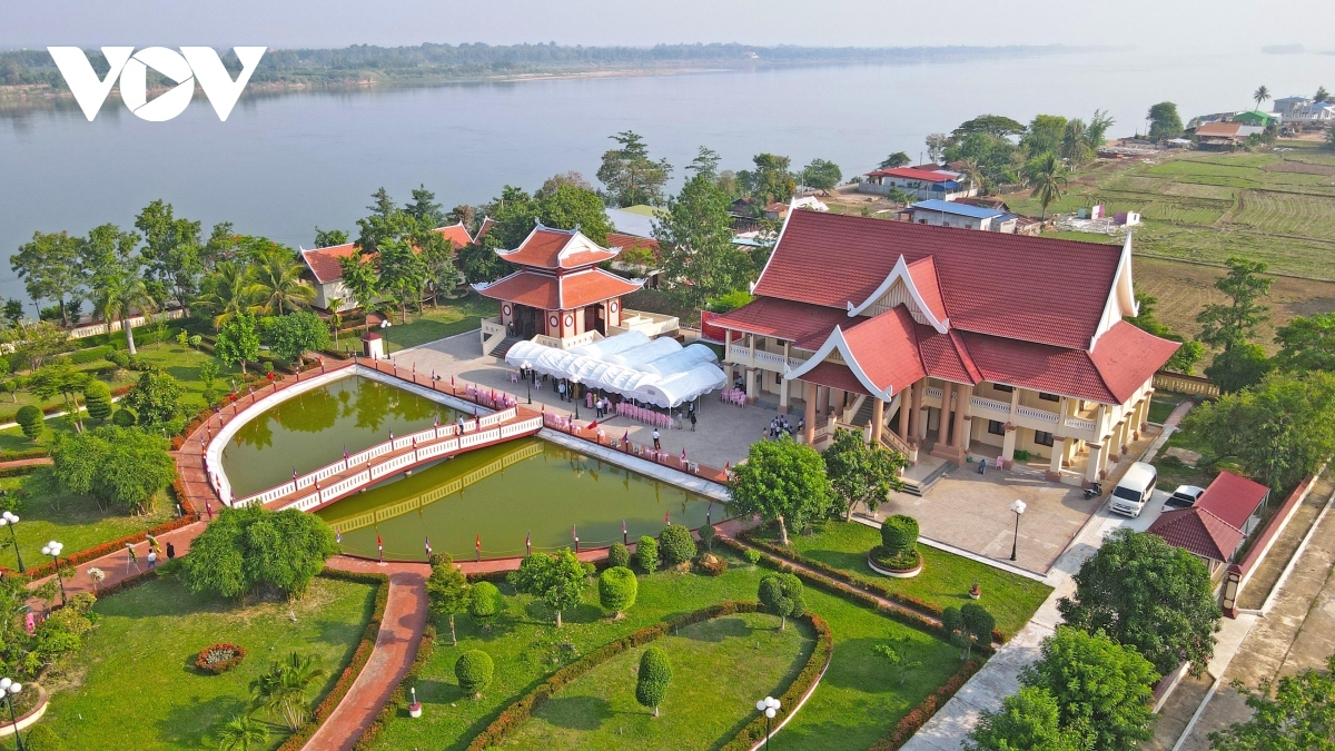 president ho chi minh memorial site in laos picture 1