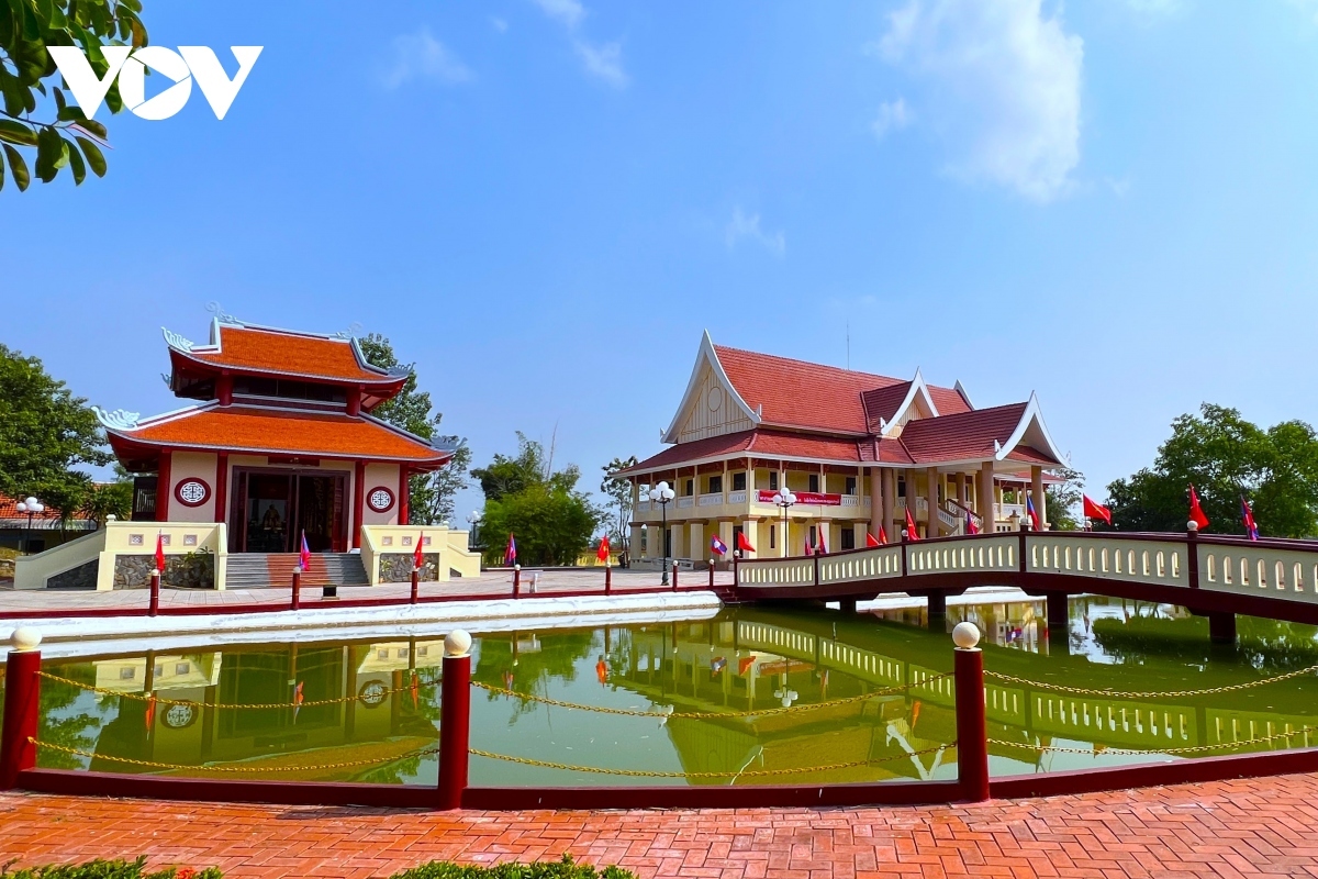 president ho chi minh memorial site in laos picture 2