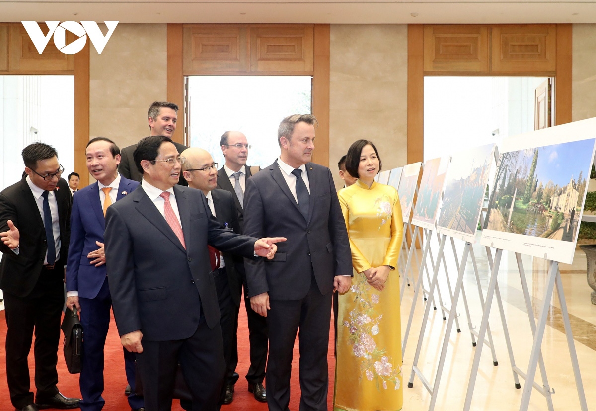 luxembourg prime minister bettel warmly welcomed in hanoi picture 4