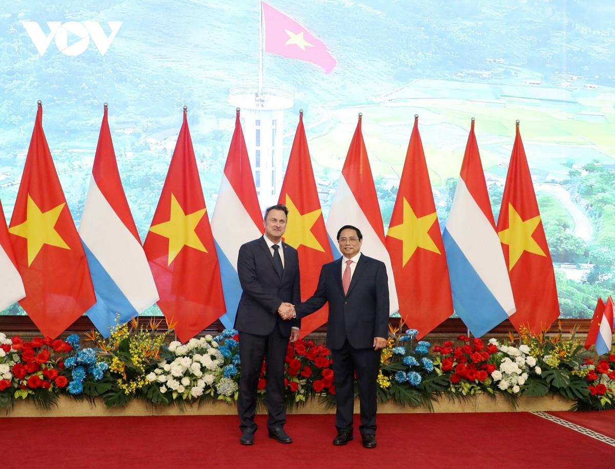 luxembourg prime minister bettel warmly welcomed in hanoi picture 5