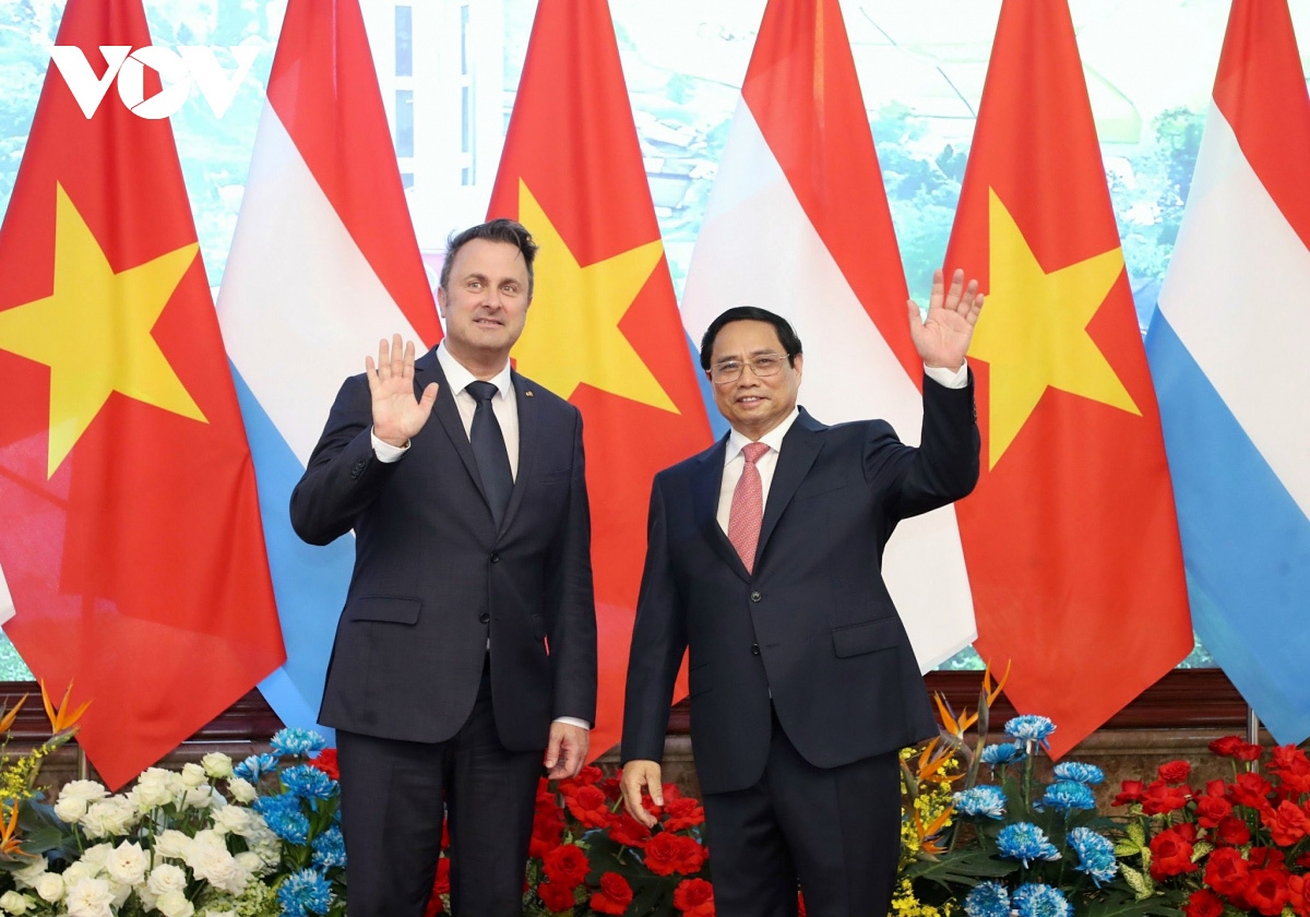 luxembourg prime minister bettel warmly welcomed in hanoi picture 6