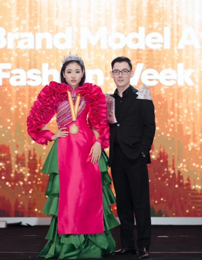 local child model wins runner-up title at international fashion contest picture 1