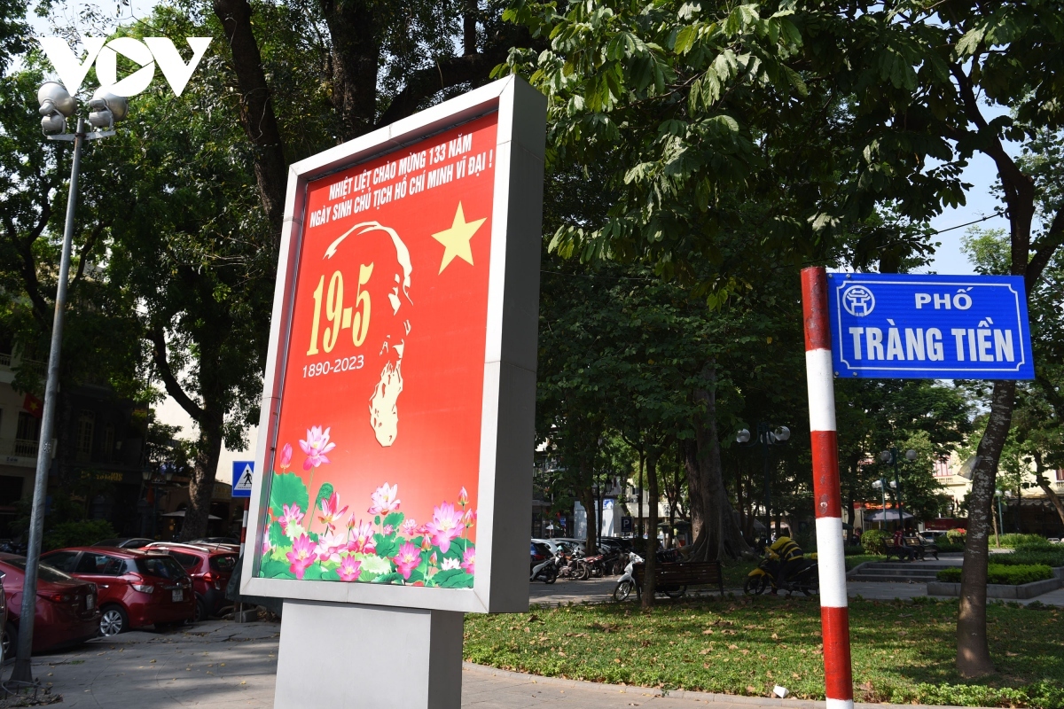 hanoi streets brilliantly decorated for president ho chi minh s birthday celebration picture 13