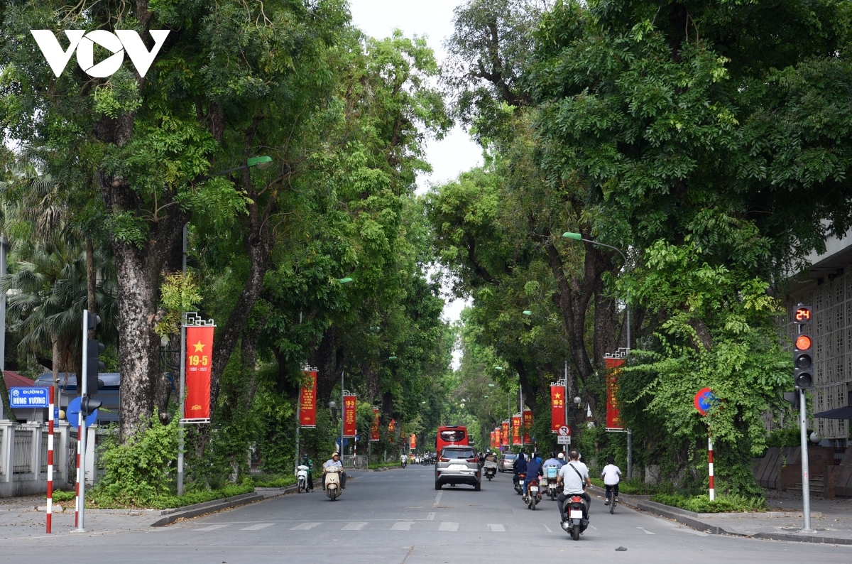 hanoi streets brilliantly decorated for president ho chi minh s birthday celebration picture 8