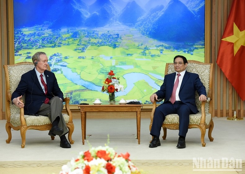 Thủ tướng Chính phủ Phạm Minh Chính tiếp đoàn Nghị sỹ Hoa Kỳ