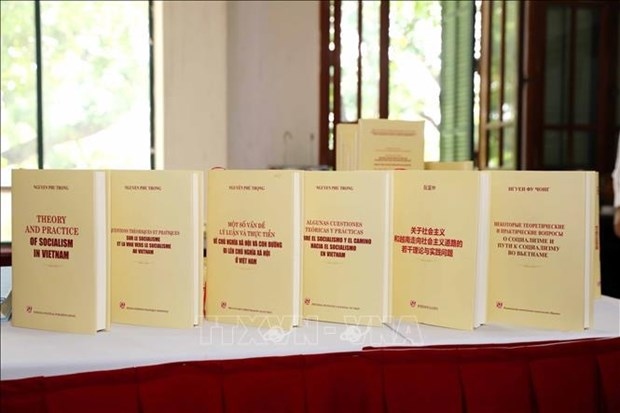 party leader s book on socialism published in seven foreign languages picture 1