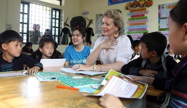 belgian queen impressed by vietnam s progress in child protection picture 2