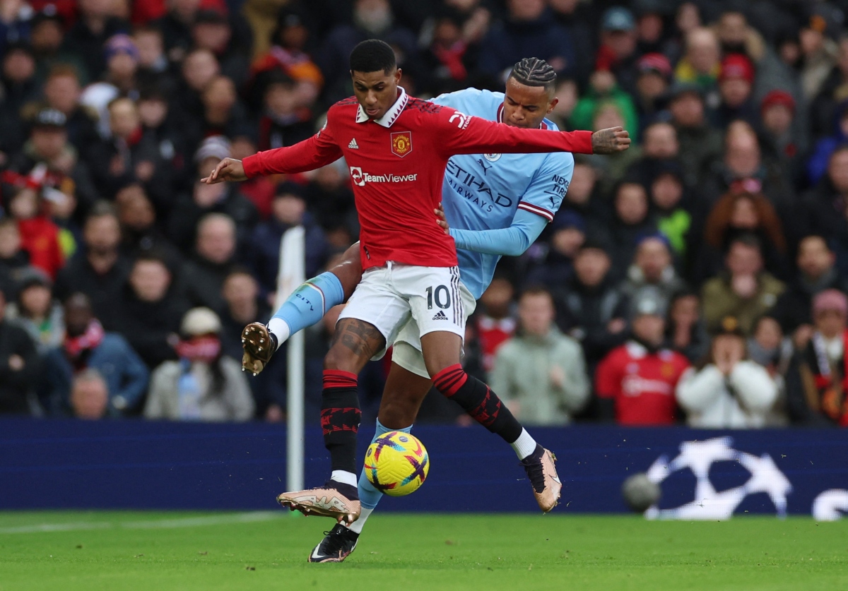 Rashford quyết ngăn Man City tái hiện cú ăn ba lịch sử của MU - Ảnh 1.