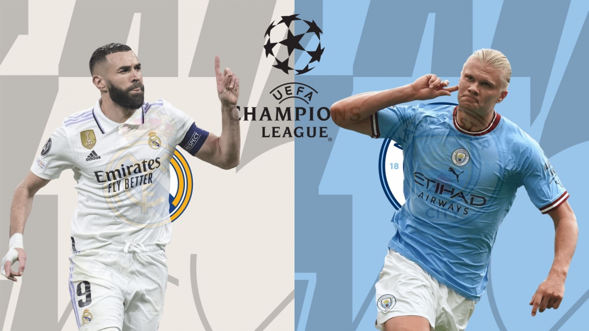 Xem trực tiếp bóng đá Man City vs Real Madrid ở đâu, kênh nào? Link xem Cúp C1 Champions League HD