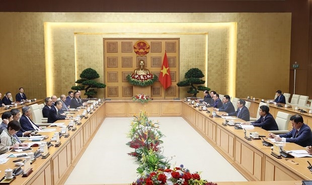 pm welcomes chairman of japan - vietnam parliamentary friendship alliance picture 1 pm welcomes chairman of japan - vietnam parliamentary friendship alliance picture 1