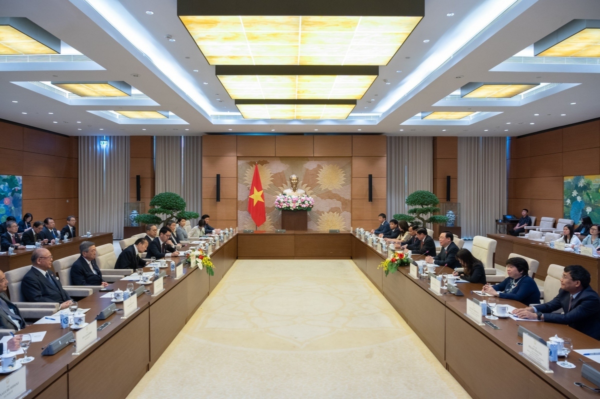 na leader hosts japan - vietnam parliamentary friendship alliance chairman picture 1