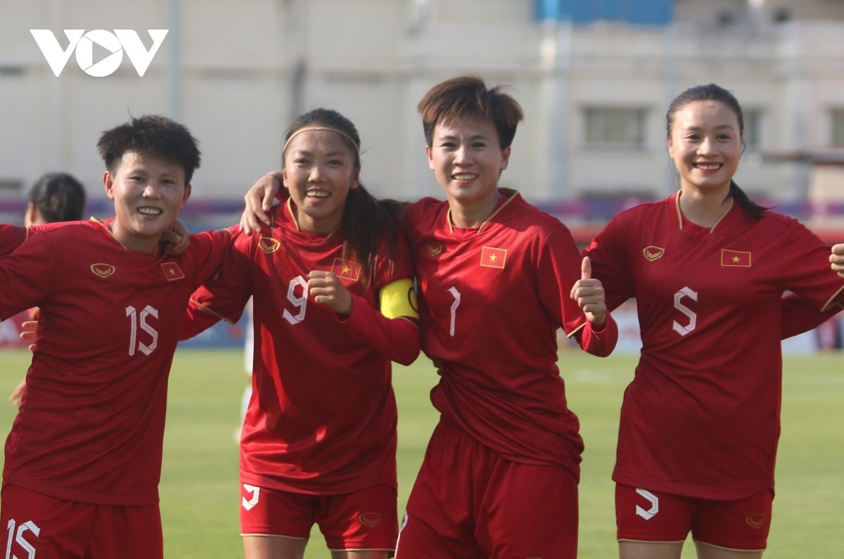 ket qua bong da sea games 32 ngay 12 5 Dt nu viet nam thang nhan Dt nu campuchia hinh anh 1