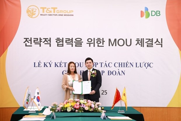 vietnam s t t group, rok s db group seal cooperation deal picture 1