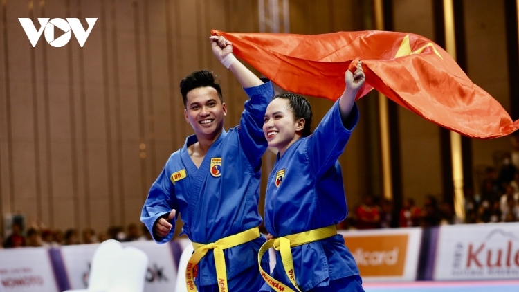 sea games 32 one more gold for vietnam in vovinam picture 1