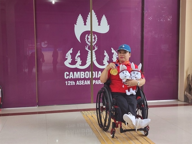 vietnam s swimmers, lifters, athletes win gold at para games picture 1 vietnam s swimmers, lifters, athletes win gold at para games picture 1
