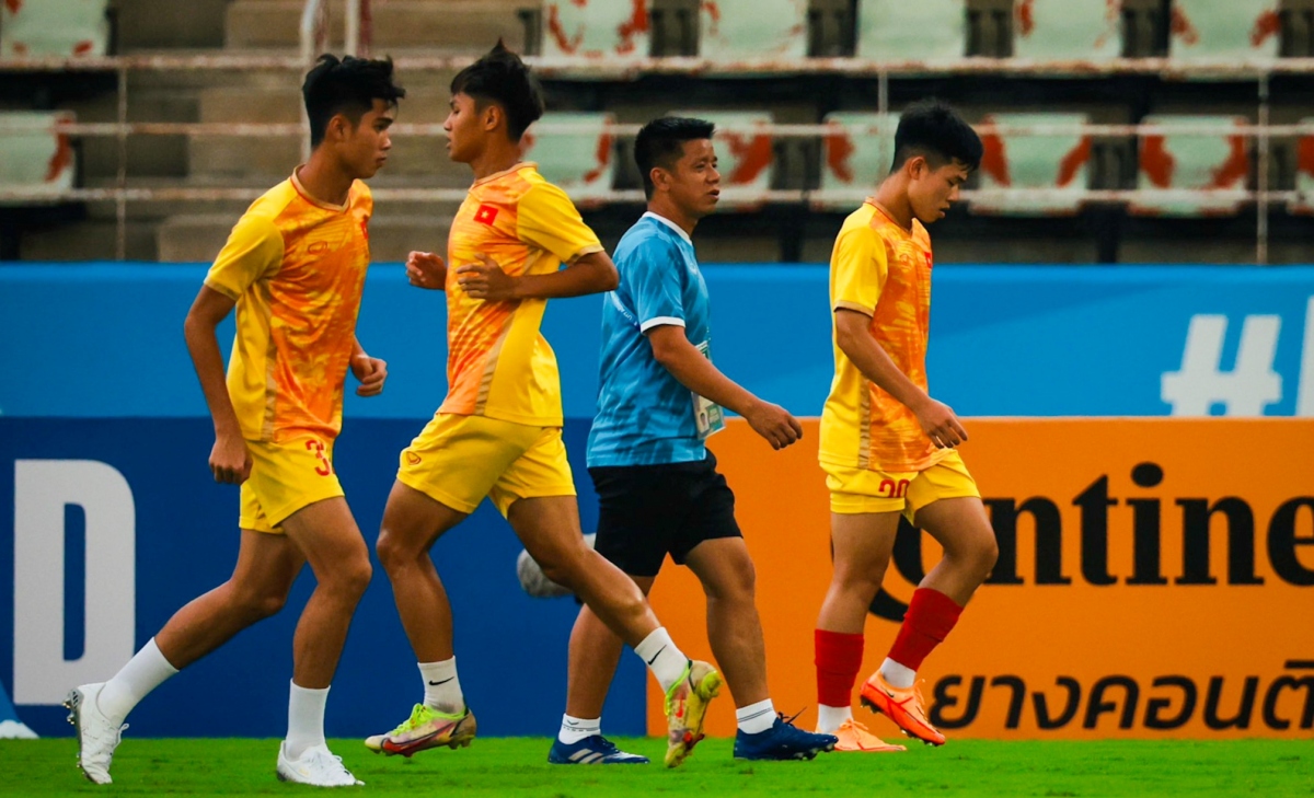 Trực tiếp U17 Việt Nam vs U17 Ấn Độ: Săn vé dự U17 World Cup - Ảnh 1.