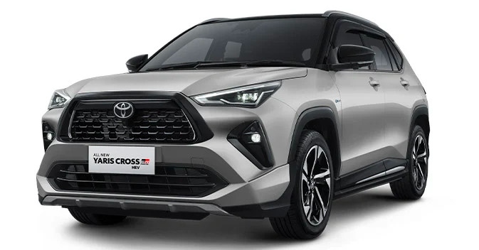 Toyota Yaris Cross đời 2023 ra mắt tại Indonesia.