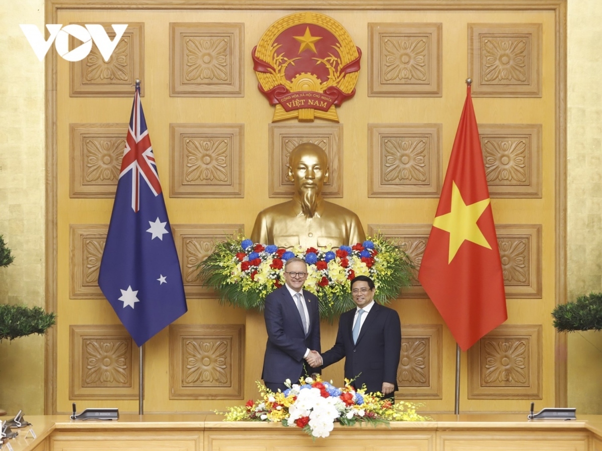 welcome ceremony held for australian pm in hanoi picture 7
