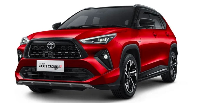 Toyota Yaris Cross đời 2023 ra mắt tại Indonesia.