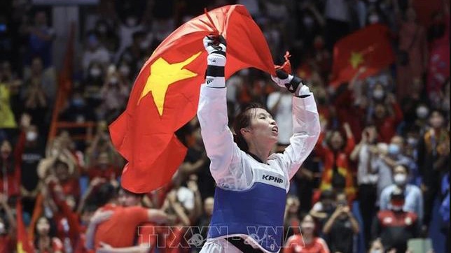 vietnamese fighter eliminates taekwondo world defending champion in azerbaijan picture 1