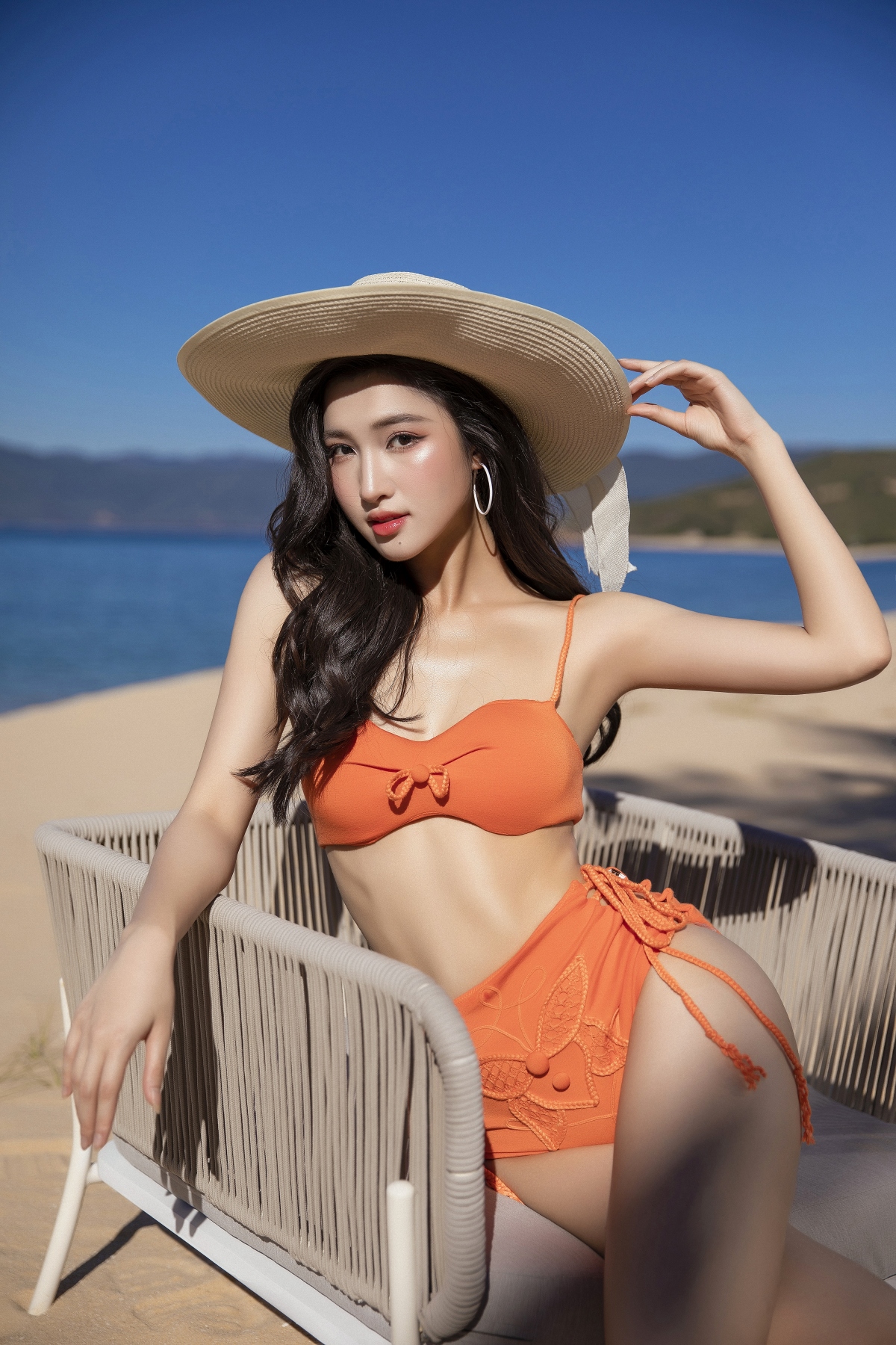 top 3 miss world vietnam 2022 khoe dang voi bikini sau 1 nam dang quang hinh anh 5