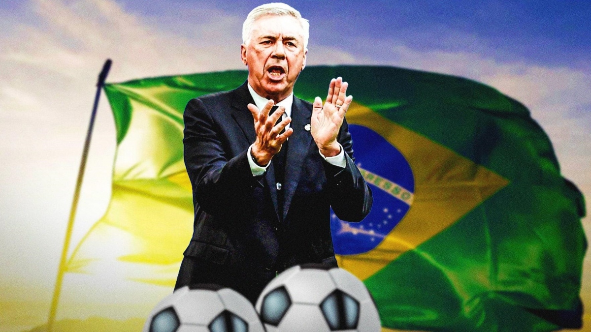 hlv carlo ancelotti dong y dan dat Dt brazil hinh anh 1