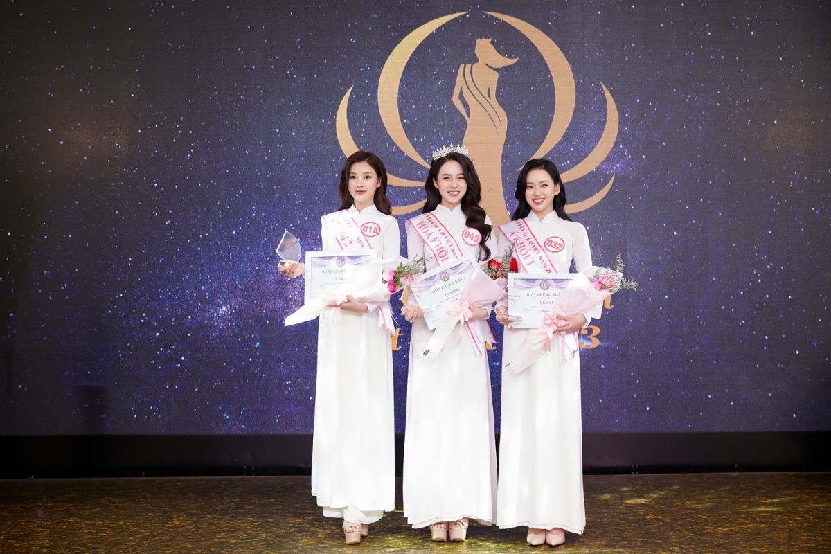 ha trang crowned miss ao dai vietnam 2023 picture 1