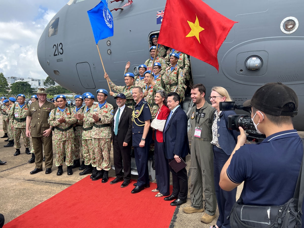 australia supports vietnamese peacekeeping mission to south sudan in africa picture 1 australia supports vietnamese peacekeeping mission to south sudan in africa picture 1
