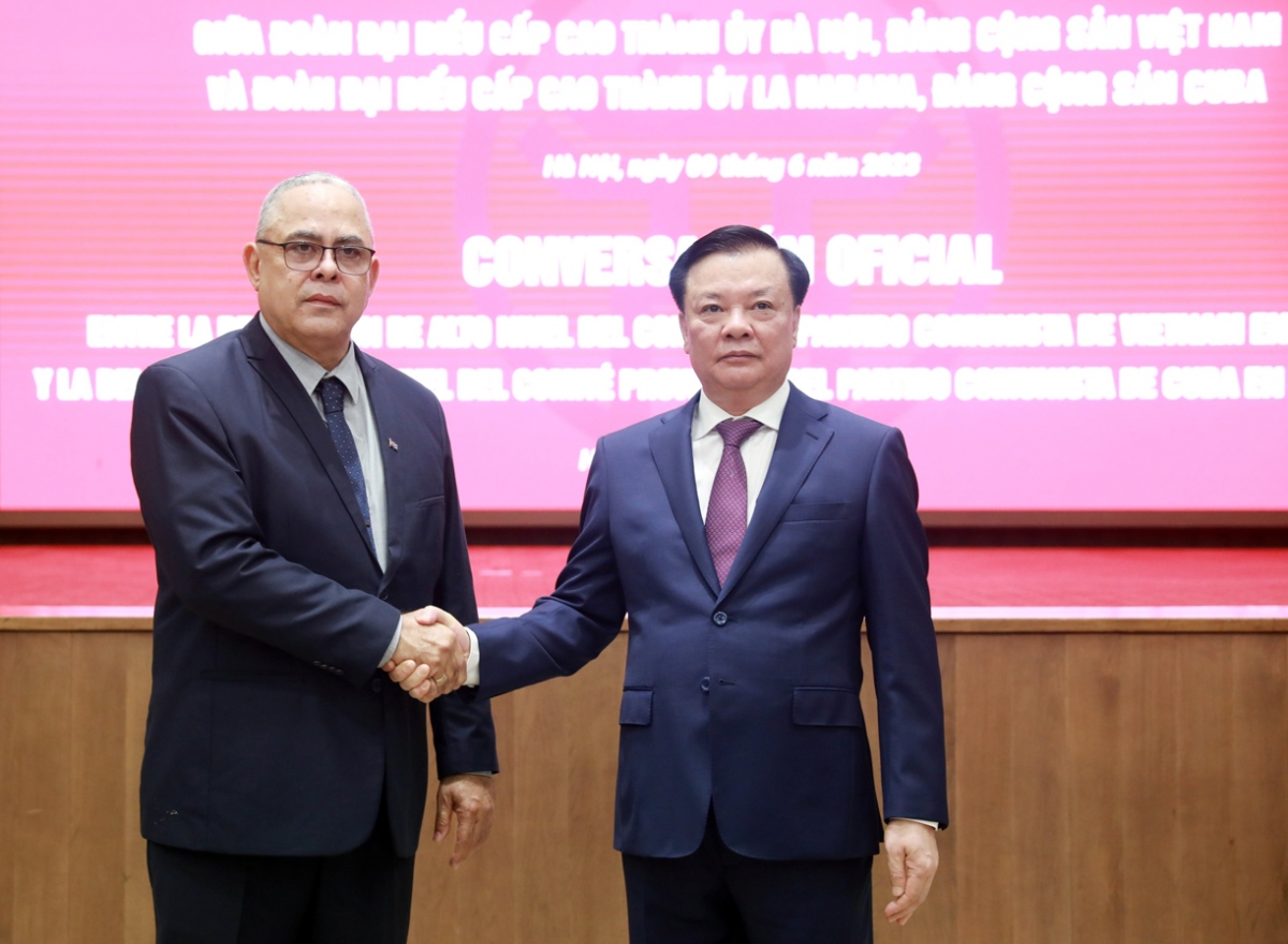 bi thu thanh uy ha noi hoi dam voi bi thu thanh uy la habana cuba hinh anh 2