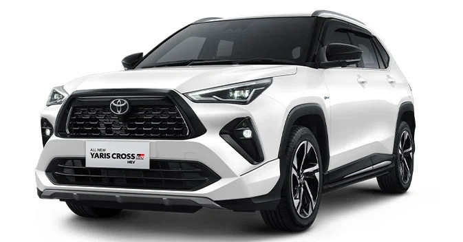 Toyota Yaris Cross đời 2023 ra mắt tại Indonesia.