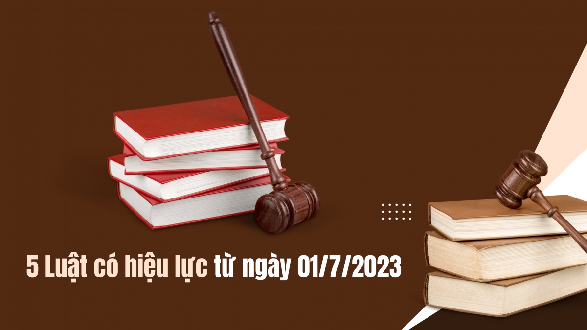 5 luật có hiệu lực từ 01 7 2023 hình ảnh 1 5 luat co hieu luc tu 01 7 2023 hinh anh 1