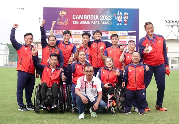 asean para games 12 vietnamese athletes affirm aspirations to win, integrate, devote picture 1