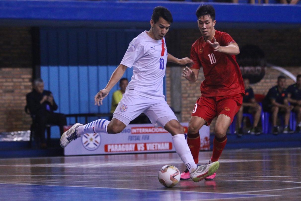 Dt futsal viet nam ket thuc chuyen tap huan paraguay bang tran dau an tuong hinh anh 1