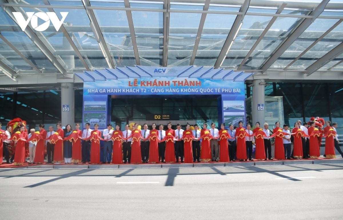 terminal t2 of phu bai international airport inaugurated picture 1