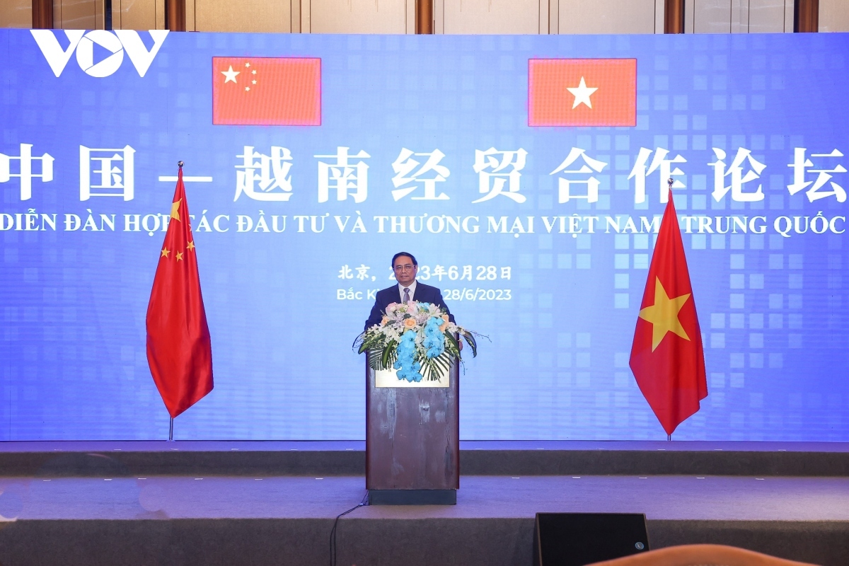 pm chinh calls on china to go ahead with expanded investment in vietnam picture 1