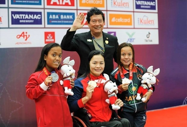 vietnamese athletes set new records at asean para games 12 picture 1 vietnamese athletes set new records at asean para games 12 picture 1