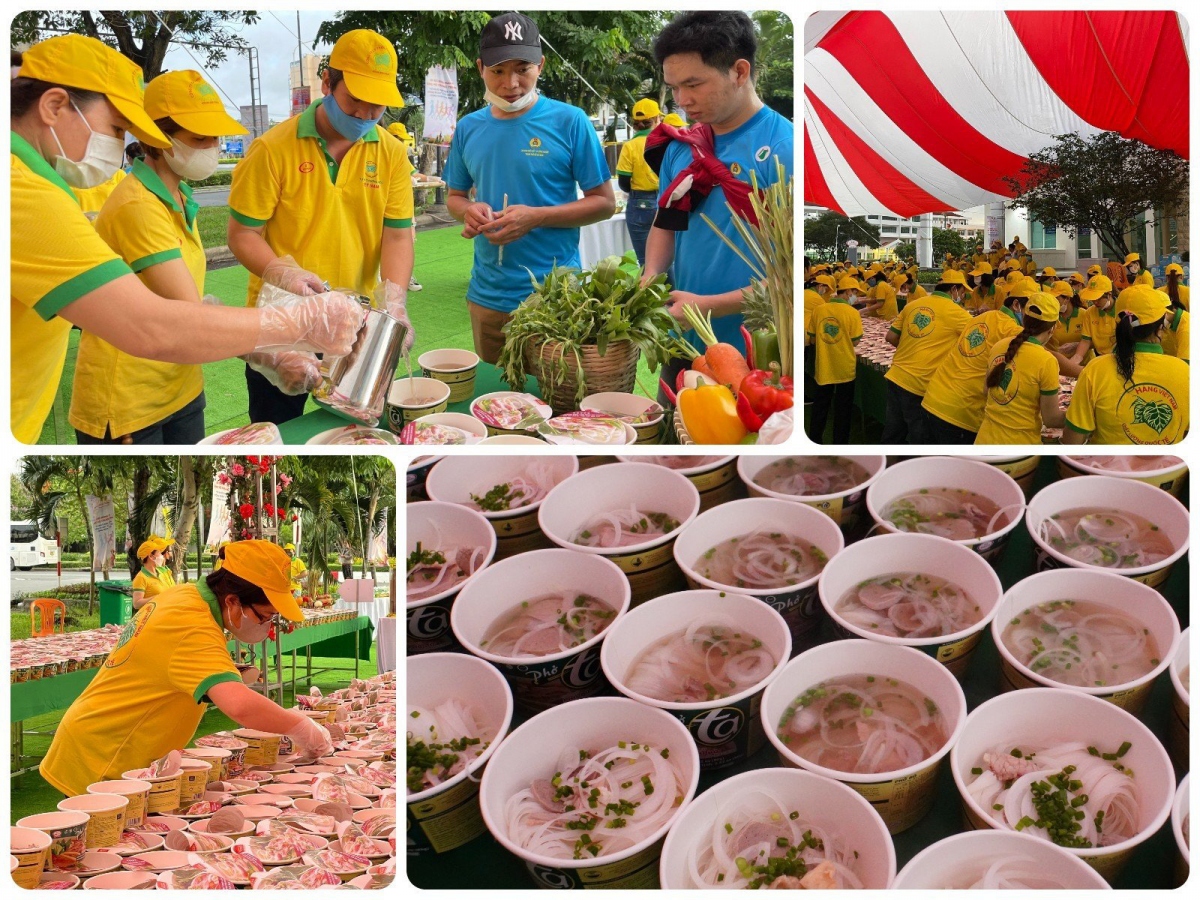 breakfast with 2,126 bowls of pho sets world record picture 1