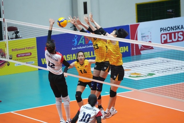 national team comes first in group stage at asian volleyball tournament picture 1