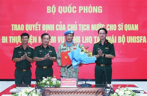 vietnamese officer to take on un peacekeeping mission in abyei picture 1