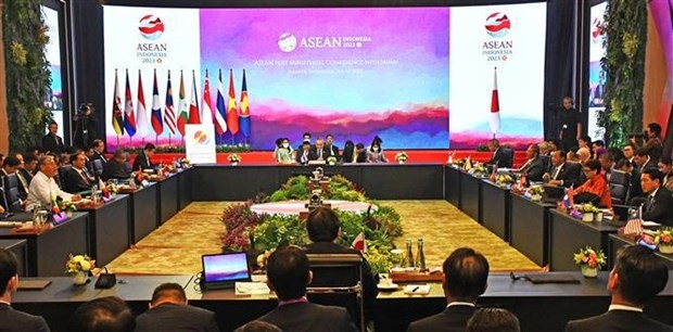 amm-56 fm attends meetings between asean and partners picture 1