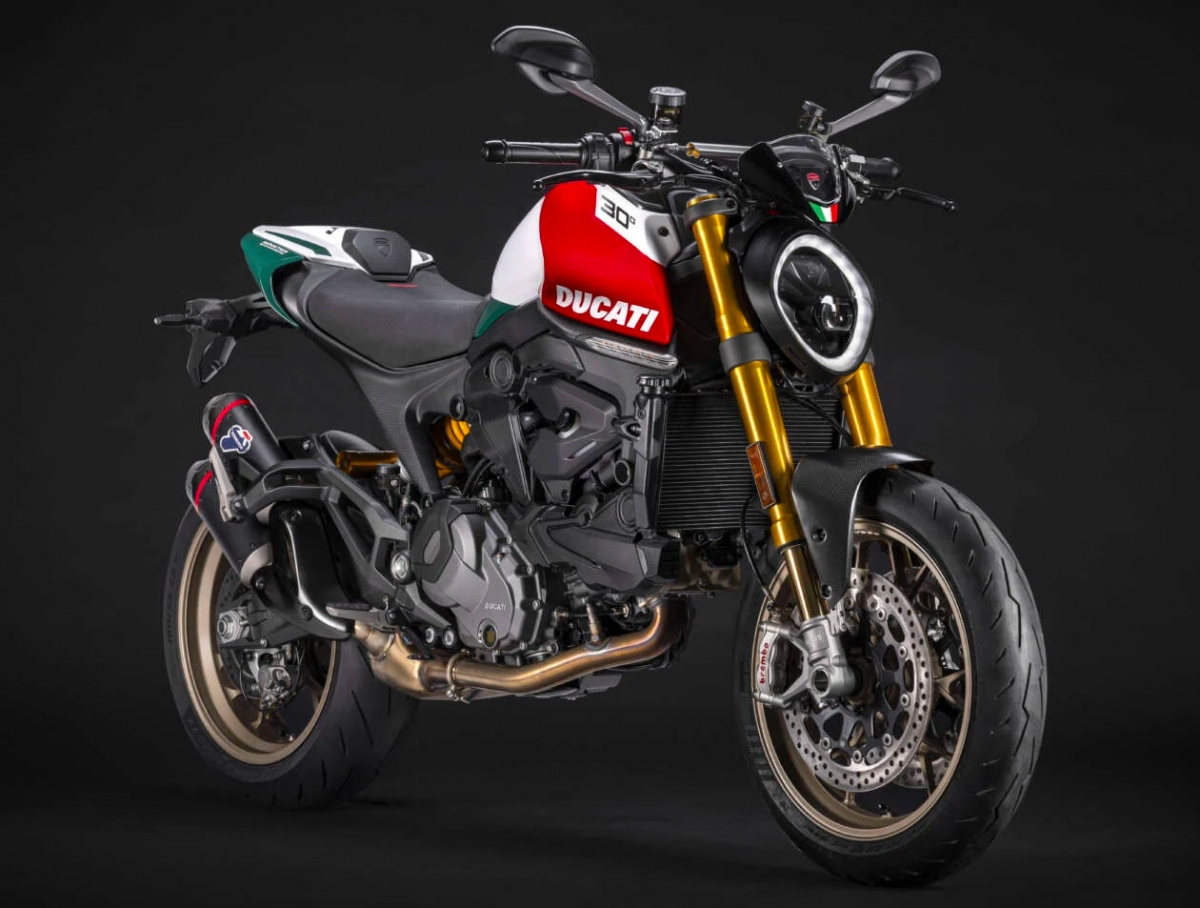 ducati monster 30th anniversary 2023 phien ban ky niem lo dien hinh anh 3