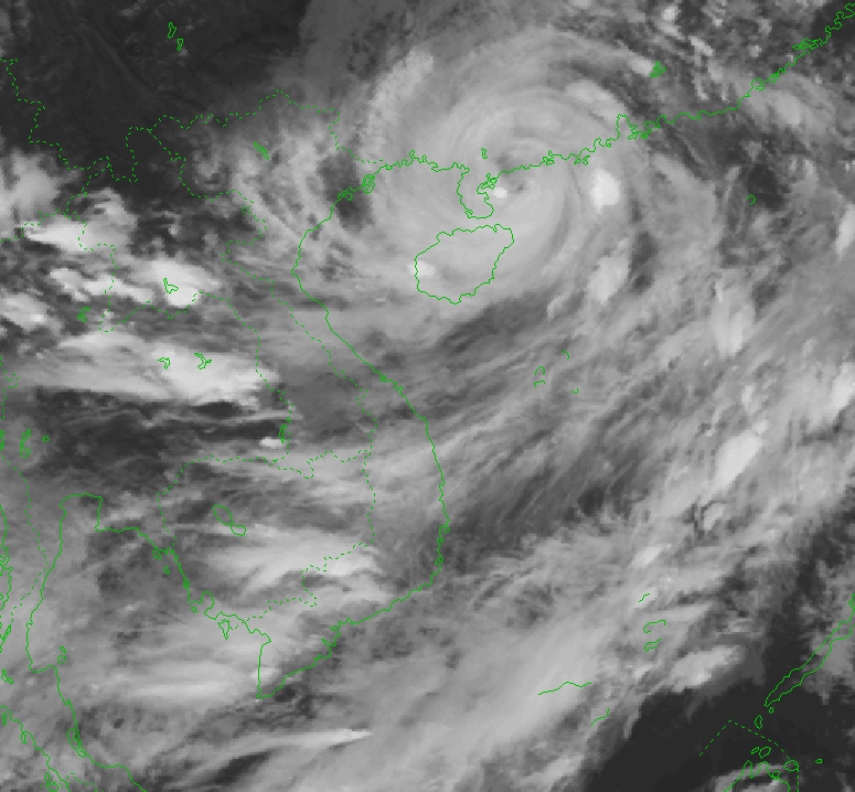 Cập nhật bão số 1: Sức gió mạnh nhất cấp 12, giật cấp 15