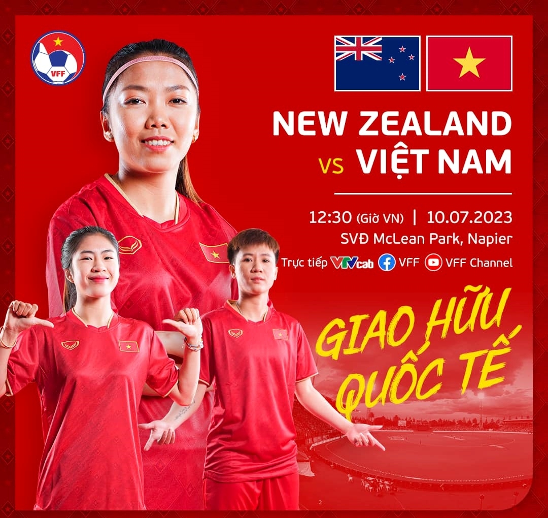 truc tiep Dt nu viet nam vs Dt nu new zealand chay da cho world cup 2023 hinh anh 1