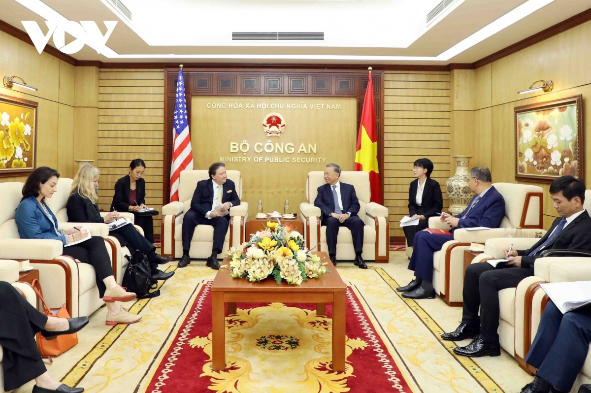 minister of public security applauds vietnam-us co-operation in cybersecurity picture 1