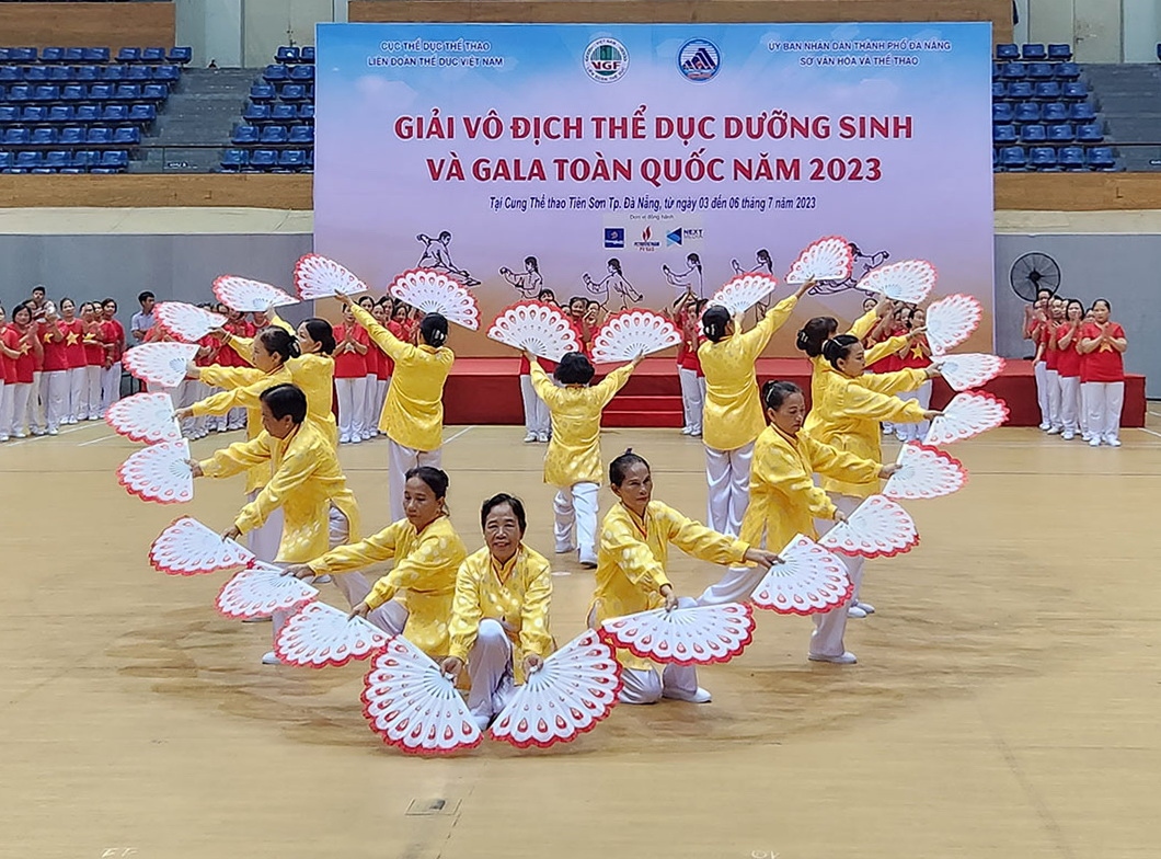 hon 600 van dong vien du giai vo dich the duc duong sinh va gala toan quoc hinh anh 3