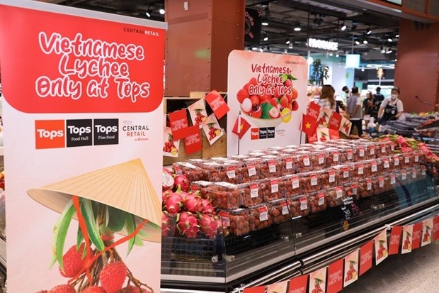 vietnamese lychees sold at thai supermarket picture 1